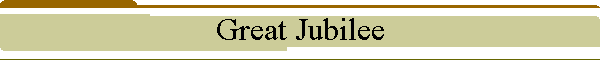 Great Jubilee