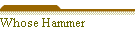 Whose Hammer
