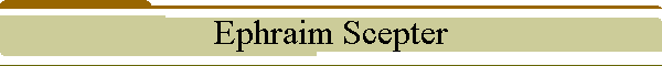 Ephraim Scepter