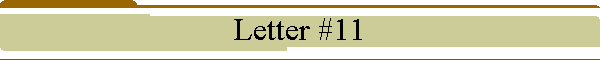 Letter #11